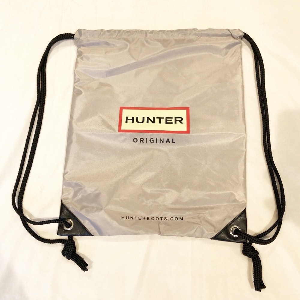 ✨3/$30 Hunter Grey Drawstring Backpack